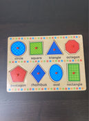 used Circo Wooden Peg Puzzle