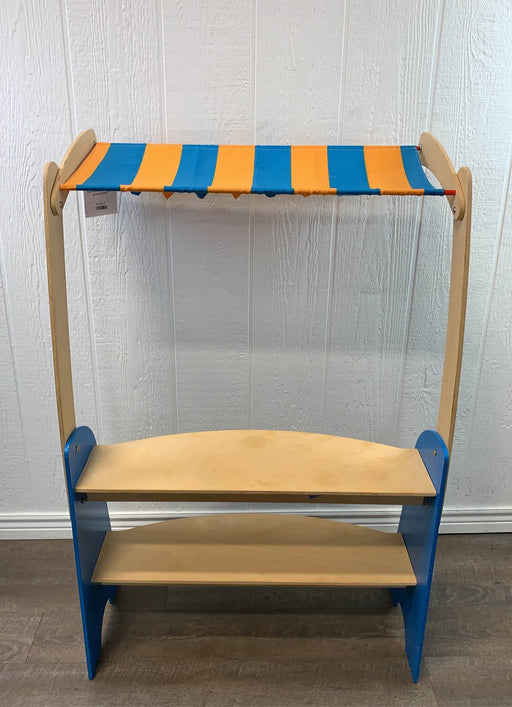 secondhand Hape Wooden Grocery Store Checkout Stand