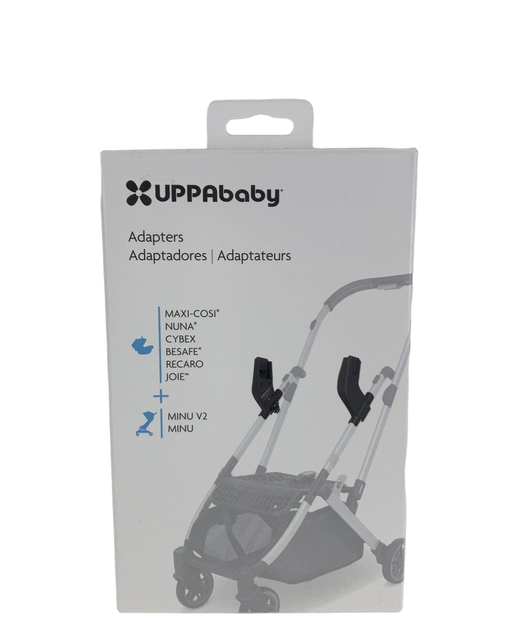 used UPPAbaby MINU/MINU V2 Car Seat Adapters For Maxi-Cosi, Nuna, Cybex, Besafe, Recaro, Joie