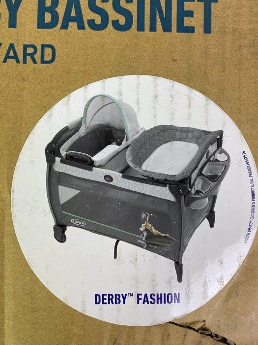 secondhand Graco Pack 'n Play Close2Baby Bassinet Playard, - Derby Fashion