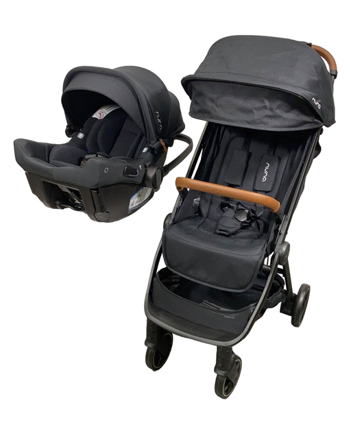 used Nuna TAVO PIPA Travel System, Caviar, 2023