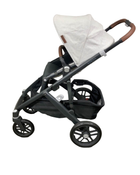 secondhand UPPAbaby VISTA V2 Stroller, 2022, Anthony (White & Grey Chenille)