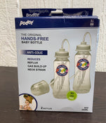 secondhand Podee Hands Free Baby Bottle, 2pk, 9oz