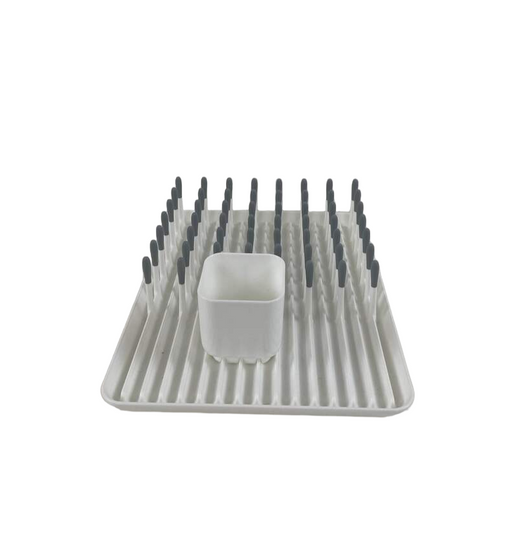 secondhand OXO Tot Bottle Drying Rack, Grey