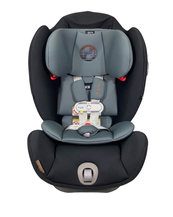 Cybex Eternis S All-In-One Car Seat with SensorSafe, 2021, Pepper Black