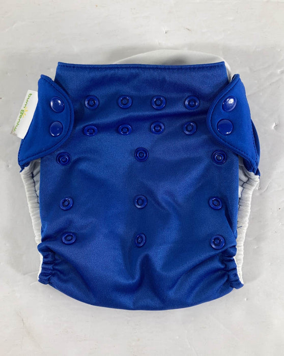 secondhand BumGenius Elemental All-In-One Cloth Diapers, - royal blue