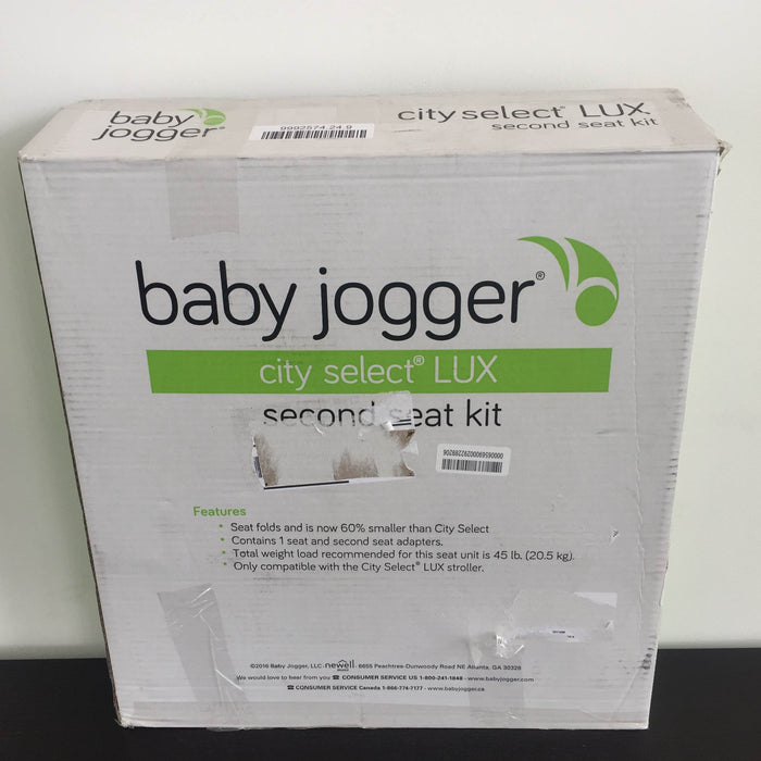 used Baby Jogger City Select LUX Second Seat Kit, In indigo