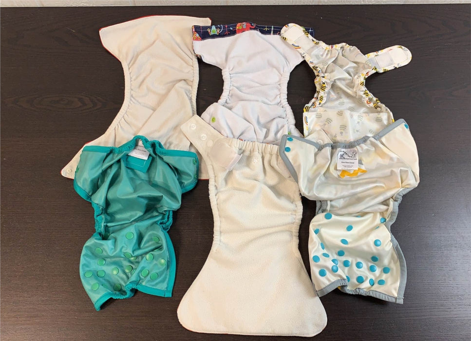 used BUNDLE Cloth Diaper Covers