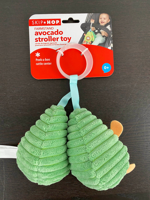 used Skip Hop Farmstand Avocado Stroller Toy