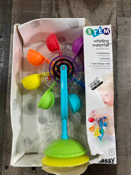 used Sassy Whirling Waterfall Suction STEM Toy