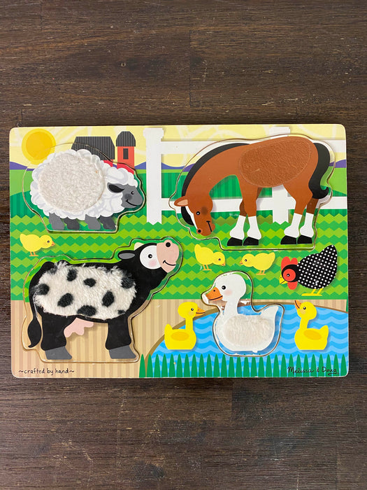 used Melissa & Doug Wooden Puzzle, [RECALLED]