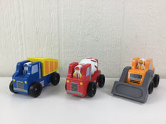 used Melissa & Doug Construction Vehicle Wooden Playset