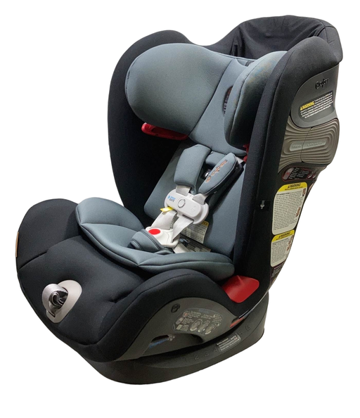 used Cybex Eternis S All-In-One Car Seat with SensorSafe, 2021, Pepper Black