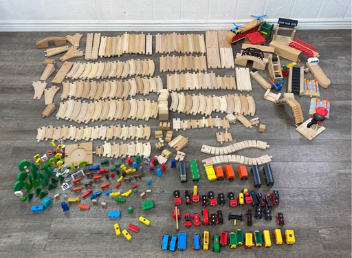 used Brio Wooden Train Bundle