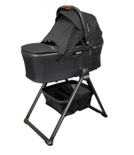 used Nuna Demi Grow Bassinet + Stand, 2023, Caviar