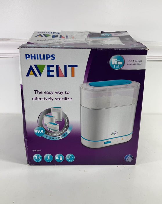 used Philips Avent 3-in-1 Electronic Steam Sterilizer