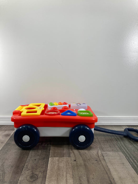 secondhand Fisher Price Laugh & Learn Pull & Play Learning Wagon