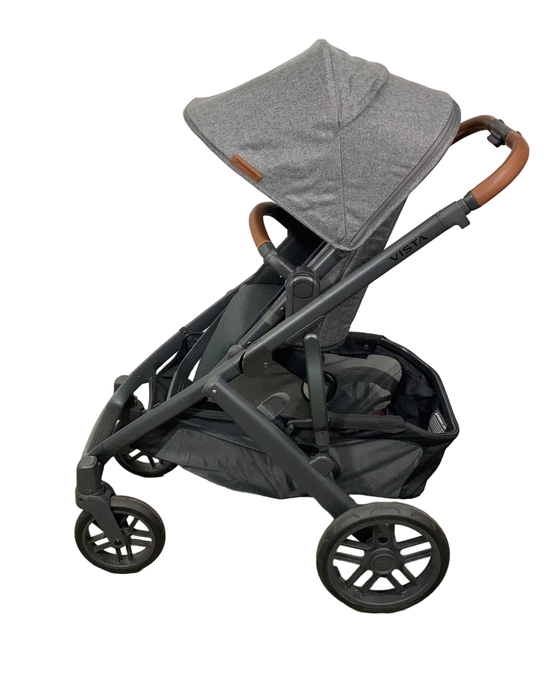 secondhand UPPAbaby VISTA V2 Stroller, 2022, Greyson (Charcoal Melange)