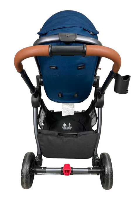 Mompush Ultimate 2 Baby Stroller, 2022, Navy with Grey Frame