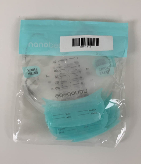 used Nanobébé Breastmilk Storage Bags 12-Pack