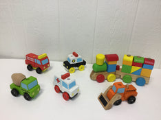 used BUNDLE Melissa & Doug Wooden Toys