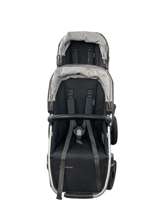 secondhand UPPAbaby VISTA V2 Double Stroller, 2020, Jordan (Charcoal Melange)