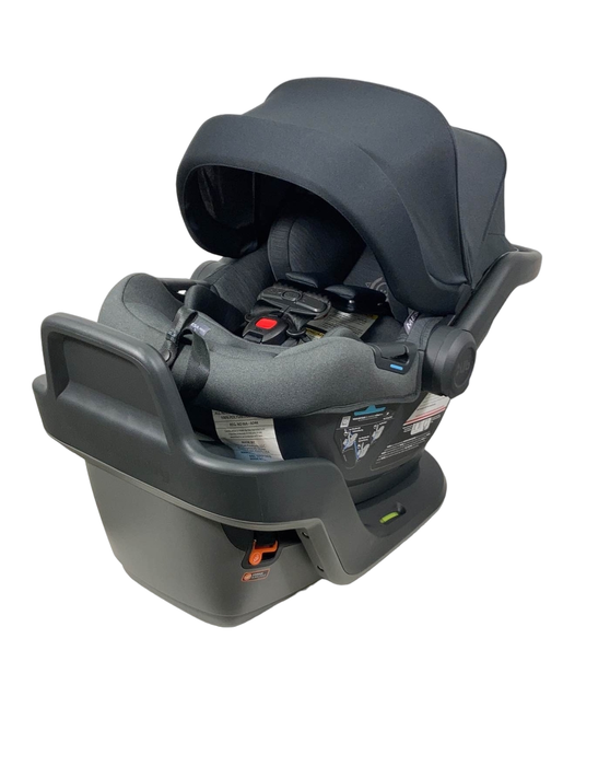 used UPPAbaby MESA MAX Infant Car Seat and Base, 2022, DualTech Jake Charcoal