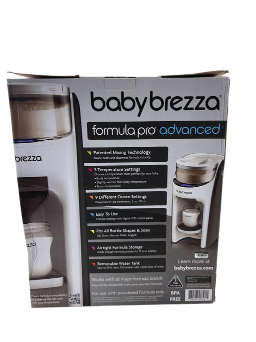 used Baby Brezza Formula Pro Advanced, White