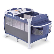 used Joovy Room Playard All-In-One Playard Nursery Center, Slate