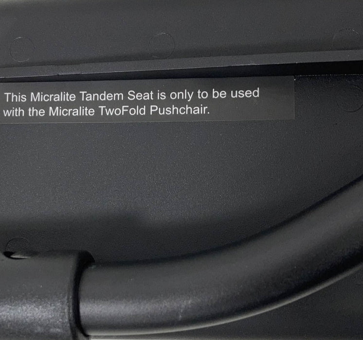 Micralite TwoFold Second Seat