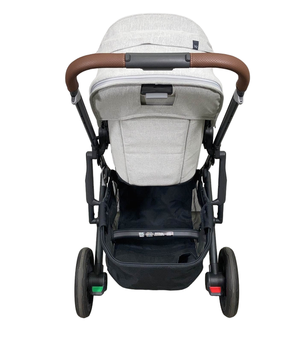 UPPAbaby CRUZ V2 Stroller, 2022, Anthony (White and Grey Chenille)