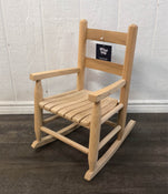 used Child’s Wooden Rocking Chair, -20" x 14.5" x 23.5"