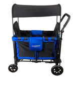 secondhand Wonderfold W2 Original Multifunctional Double Stroller Wagon, 2022, Blue