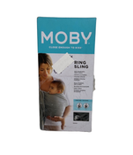 used Moby Wrap Ring Sling, Pewter