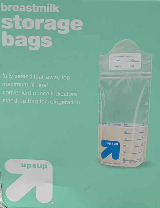 secondhand Up&Up Milk Storage Bags, 100 Count