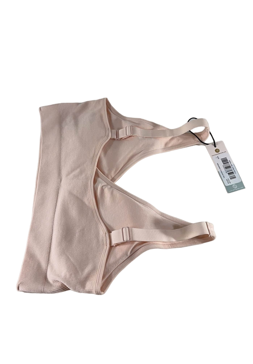 secondhand Kindred Bravely Sublime Adjustable Crossover Nursing & Lounge Bra, Large, Blush