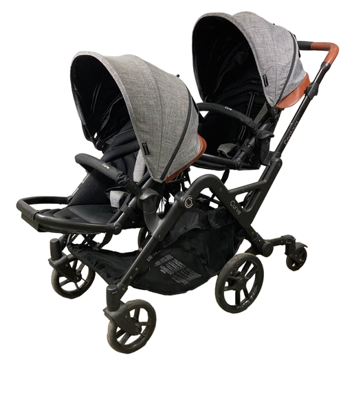 secondhand Contours Curve Double Stroller, 2020, Graphite