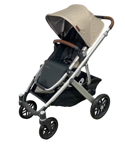 secondhand UPPAbaby VISTA V2 Stroller, 2022, Declan (Oat Melange)