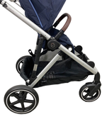 used Cybex Gazelle S Modular Stroller, 2022, Silver Frame, Ocean Blue