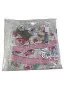 used Honest Baby 5-pack Organic Cotton Multi-layer Woven Burp Cloths, Rose Blossom