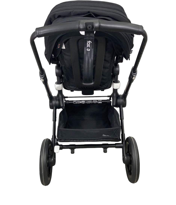 used Bugaboo Fox 3 Stroller, 2022, Black, Midnight Black