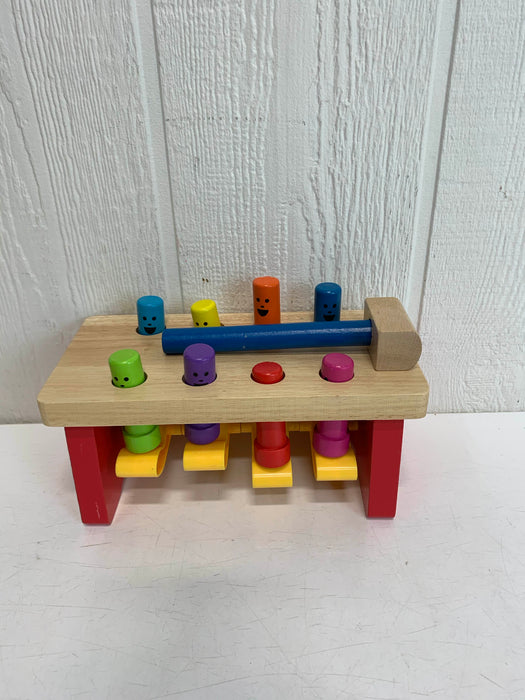 used Melissa & Doug Deluxe Pounding Bench