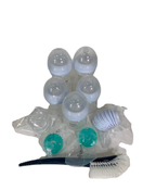 used Philips Avent Natural Baby Bottle Newborn Starter Gift Set, Clear