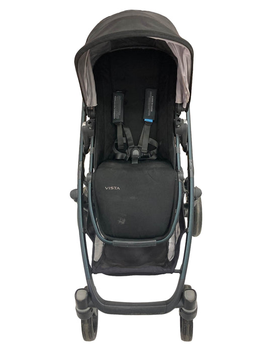 secondhand UPPAbaby VISTA Stroller, Jake (Black), 2017