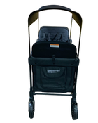 secondhand Wonderfold W4 Multifunctional Quad Stroller Wagon, 2022, Volcanic Black