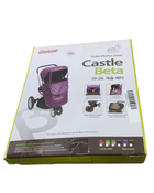 used Manito Castle Beta Stroller Weather Shield, Purple