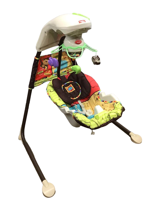 used Fisher Price Cradle 'n Swing, Luv U Zoo