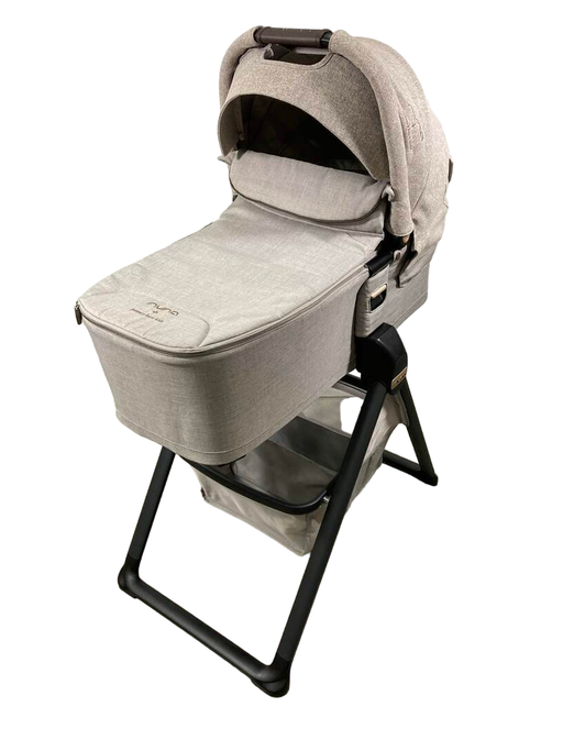 used Nuna MIXX Bassinet with Stand, Droplet Dot