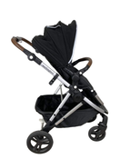 secondhand Mockingbird Single Stroller, 2023, Black, Windowpane, Silver With Penny Leather