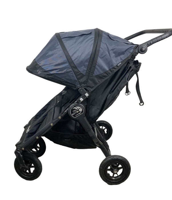 secondhand Baby Jogger City Mini GT Double Stroller, Black, 2017